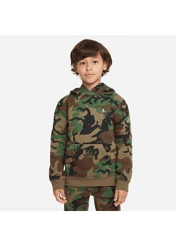 Bluza z kapturem dla małych dzieci Jordan - Zieleń ze sklepu Nike poland w kategorii Bluzy chłopięce - zdjęcie 161708340