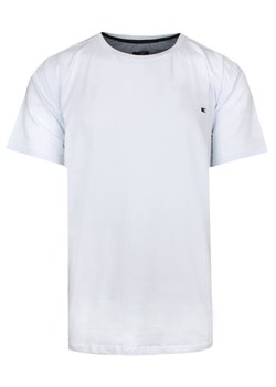 T-Shirt Biały, Jednokolorowy, Męski, Koszulka, Krótki Rękaw, U-neck TSKOWREDWAY2902bialy ze sklepu JegoSzafa.pl w kategorii T-shirty męskie - zdjęcie 161769203