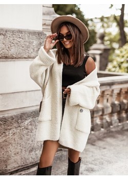 Sweter Flop Kremowy ze sklepu Lisa Mayo w kategorii Swetry damskie - zdjęcie 161771334