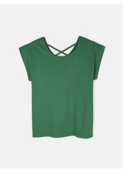 GATE T-shirt z bawełnianego dżerseju w dużych rozmiarach 46 ze sklepu gateshop w kategorii Bluzki damskie - zdjęcie 161785521