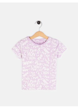 GATE T-shirt z bawełnianym nadrukiem 3Y ze sklepu gateshop w kategorii Bluzki dziewczęce - zdjęcie 161785533