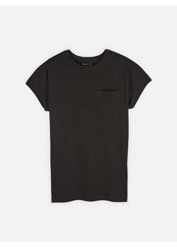 GATE Basic wydłużona koszulka z kieszonką i rozcięciami XS ze sklepu gateshop w kategorii Bluzki damskie - zdjęcie 161793484