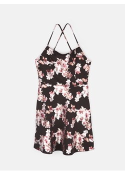 GATE Damska mini sukienka na ramiączkach z kwiatowym nadrukiem 34 ze sklepu gateshop w kategorii Sukienki - zdjęcie 161794223