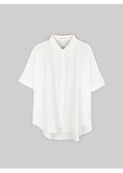 GATE Klasyczna bluzka plus size z krótkimi rękawami 44-46 ze sklepu gateshop w kategorii Koszule damskie - zdjęcie 161797952