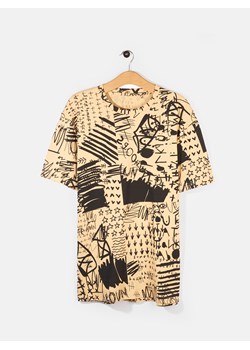 GATE Męska bawełniana koszulka z monochromatycznym nadrukiem L ze sklepu gateshop w kategorii T-shirty męskie - zdjęcie 161803283