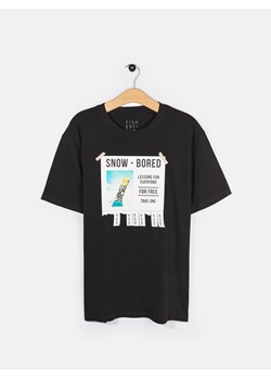 GATE Męska bawełniana koszulka z nadrukiem na piersi S ze sklepu gateshop w kategorii T-shirty męskie - zdjęcie 161803350