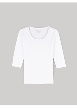 GATE Klasyczna elastyczna koszulka damska z rękawami 3/4 34 ze sklepu gateshop w kategorii Bluzki damskie - zdjęcie 161804974