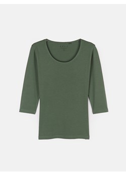 GATE Klasyczna elastyczna koszulka damska z rękawami 3/4 34 ze sklepu gateshop w kategorii Bluzki damskie - zdjęcie 161804990