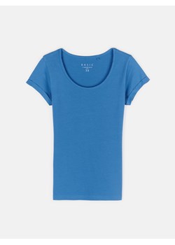 GATE Klasyczna elastyczna koszulka damska z krótkimi rękawami 34 ze sklepu gateshop w kategorii Bluzki damskie - zdjęcie 161805112