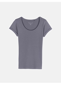 GATE Klasyczna elastyczna koszulka damska z krótkimi rękawami 34 ze sklepu gateshop w kategorii Bluzki damskie - zdjęcie 161805123