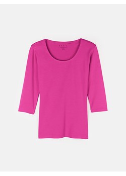 GATE Klasyczna elastyczna koszulka damska z rękawami 3/4 34 ze sklepu gateshop w kategorii Bluzki damskie - zdjęcie 161806914