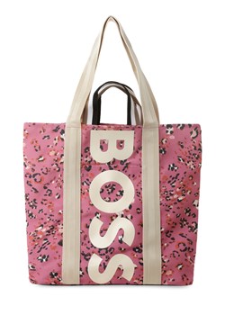 BOSS Damska torba shopper Kobiety wyrazisty róż wzorzysty ze sklepu vangraaf w kategorii Torby Shopper bag - zdjęcie 161838390