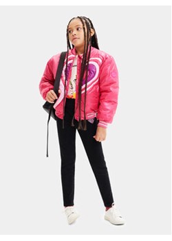 Desigual Kurtka puchowa 23WGEW02 Różowy Regular Fit ze sklepu MODIVO w kategorii Kurtki dziewczęce - zdjęcie 161843401