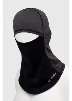 Columbia kominiarka Infinity Trail Balaclava kolor czarny 1982011 ze sklepu PRM w kategorii Czapki zimowe damskie - zdjęcie 161847294