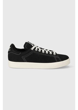 adidas Originals sneakersy zamszowe Stan Smith kolor czarny IE7587 ze sklepu PRM w kategorii Buty sportowe damskie - zdjęcie 161847340