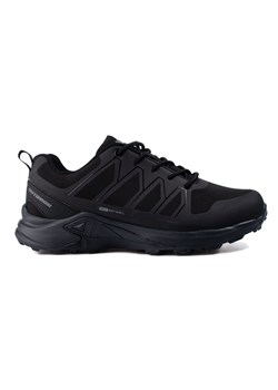 Czarne buty trekkingowe męskie DK Softshell ze sklepu ButyModne.pl w kategorii Buty trekkingowe męskie - zdjęcie 161848184