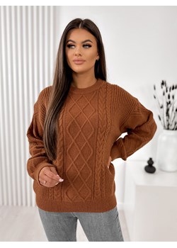 sweter rauta brązowy uni ze sklepu UBRA w kategorii Swetry damskie - zdjęcie 161849040