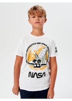 Sinsay - Koszulka NASA - biały ze sklepu Sinsay w kategorii T-shirty chłopięce - zdjęcie 161853250