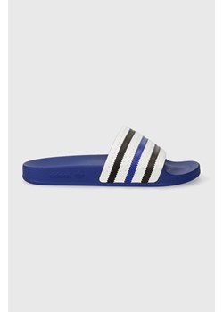 adidas Originals klapki Adilette męskie kolor niebieski IG7500 ze sklepu PRM w kategorii Klapki męskie - zdjęcie 161858732