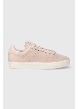 adidas Originals sneakersy zamszowe Stan Smith CS J kolor pomarańczowy ID7200 ze sklepu PRM w kategorii Buty sportowe męskie - zdjęcie 161858802