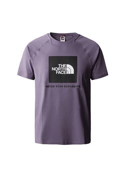 Koszulka The North Face Redbox 0A3BQON141 - fioletowa ze sklepu streetstyle24.pl w kategorii T-shirty męskie - zdjęcie 161858901