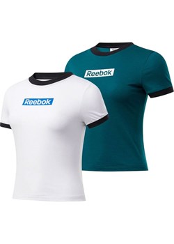 Koszulki damskie Training Essentials Linear 2szt Reebok ze sklepu SPORT-SHOP.pl w kategorii Bluzki damskie - zdjęcie 161861552