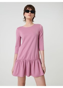 Sinsay - Sukienka mini babydoll - różowy ze sklepu Sinsay w kategorii Sukienki - zdjęcie 161864922