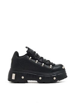 Cropp - Czarne sneakersy na platformie - czarny ze sklepu Cropp w kategorii Buty sportowe damskie - zdjęcie 161865613