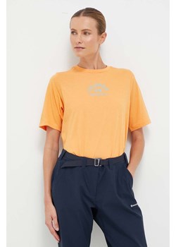 Columbia t-shirt bawełniany kolor pomarańczowy ze sklepu ANSWEAR.com w kategorii Bluzki damskie - zdjęcie 161872140