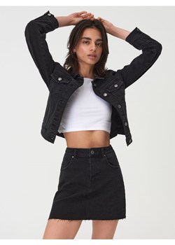 Sinsay - Spódnica mini jeansowa - czarny ze sklepu Sinsay w kategorii Spódnice - zdjęcie 161872320