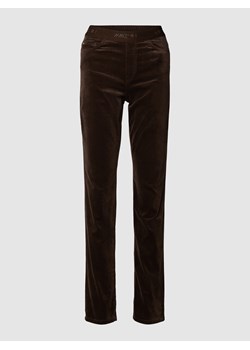 Spodnie materiałowe z elastycznym pasem ze sklepu Peek&Cloppenburg  w kategorii Spodnie damskie - zdjęcie 161876232