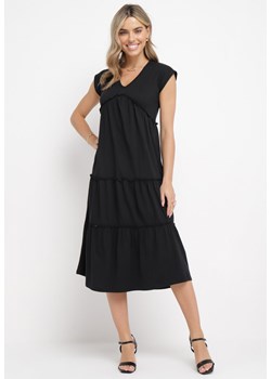 Czarna Sukienka Zahille ze sklepu Born2be Odzież w kategorii Sukienki - zdjęcie 161929102