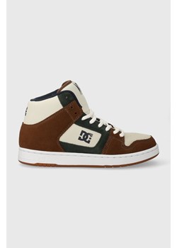 DC sneakersy kolor brązowy ze sklepu ANSWEAR.com w kategorii Buty sportowe męskie - zdjęcie 161929601