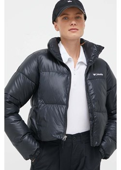 Columbia kurtka Puffect Cropped Jacket damska kolor czarny zimowa 2002491 ze sklepu PRM w kategorii Kurtki damskie - zdjęcie 161934191