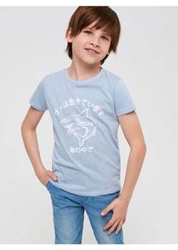 Sinsay - Koszulka - błękitny ze sklepu Sinsay w kategorii T-shirty chłopięce - zdjęcie 161953164