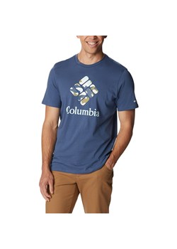 Koszulka Columbia Rapid Ridge Graphic 1888813479 - niebieska ze sklepu streetstyle24.pl w kategorii T-shirty męskie - zdjęcie 161954333