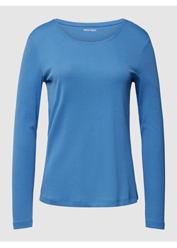 Bluzka z długim rękawem z dekoltem okrągłym ze sklepu Peek&Cloppenburg  w kategorii Bluzki damskie - zdjęcie 161956142