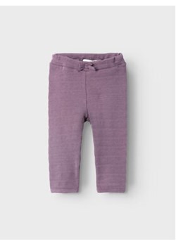 NAME IT Spodnie materiałowe 13219541 Różowy Regular Fit ze sklepu MODIVO w kategorii Spodnie i półśpiochy - zdjęcie 161957364