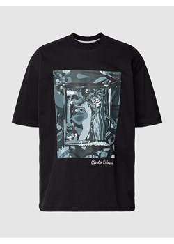 T-shirt z nadrukowanym motywem ze sklepu Peek&Cloppenburg  w kategorii T-shirty męskie - zdjęcie 161959033