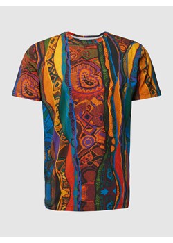T-shirt we wzory na całej powierzchni ze sklepu Peek&Cloppenburg  w kategorii T-shirty męskie - zdjęcie 161959040