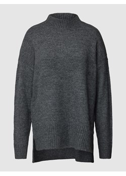 Sweter z dzianiny o kroju oversized z okrągłym dekoltem model ‘LEFILE’ ze sklepu Peek&Cloppenburg  w kategorii Swetry damskie - zdjęcie 161959231