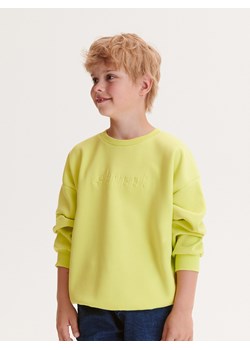 Reserved - Bluza z nadrukiem - zielony ze sklepu Reserved w kategorii Bluzy chłopięce - zdjęcie 161960834