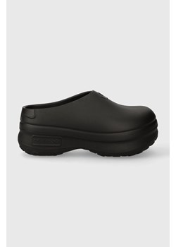 adidas Originals klapki Adifom Stan Smith Mule IE4626 damskie kolor czarny na platformie ze sklepu PRM w kategorii Klapki damskie - zdjęcie 161963674