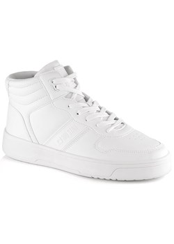 Buty sportowe męskie sneakersy za kostkę białe Big Star KK174134 ze sklepu ButyModne.pl w kategorii Buty sportowe męskie - zdjęcie 161968600