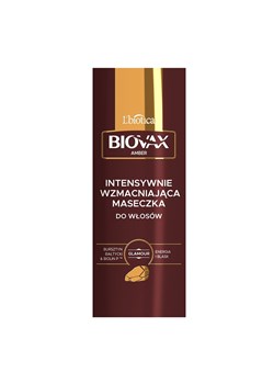 Biovax Glamour Amber maseczka intensywnie wzmacniająca Bursztyn bałtycki i Biolin 150 ml ze sklepu 5.10.15 w kategorii Maski do włosów - zdjęcie 161972740