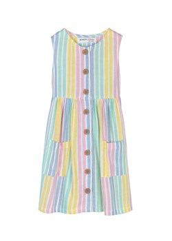 Sukienka dziewczęca w kolorowe paski ze sklepu 5.10.15 w kategorii Sukienki dziewczęce - zdjęcie 161974062
