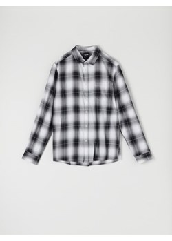 Sinsay - Koszula w kratę - czarny ze sklepu Sinsay w kategorii Koszule męskie - zdjęcie 161976461