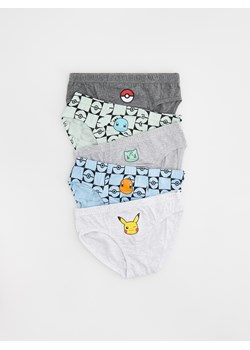 Reserved - Slipy Pokémon 5 pack - jasnoszary ze sklepu Reserved w kategorii Majtki dziecięce - zdjęcie 161977821