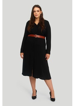 Szmizjerka sukienka damska - czarna ze sklepu 5.10.15 w kategorii Sukienki - zdjęcie 161989093