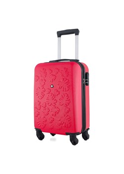 Mała twarda walizka kabinowa (35 L) różowa - 55x35x22 cm ze sklepu 5.10.15 w kategorii Walizki - zdjęcie 161989701
